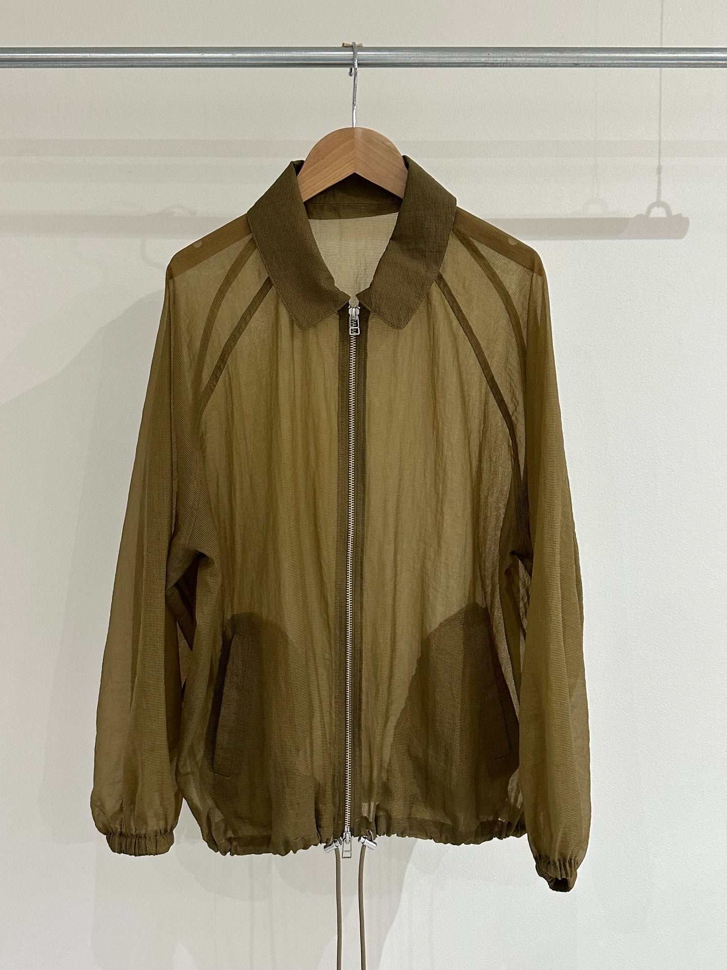 HOWIE Sheer Blouson (khaki)