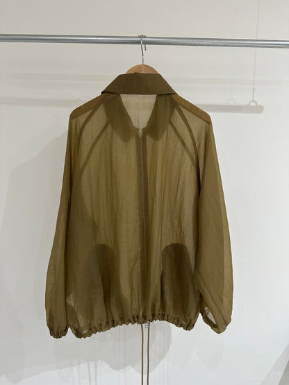 HOWIE Sheer Blouson (khaki)