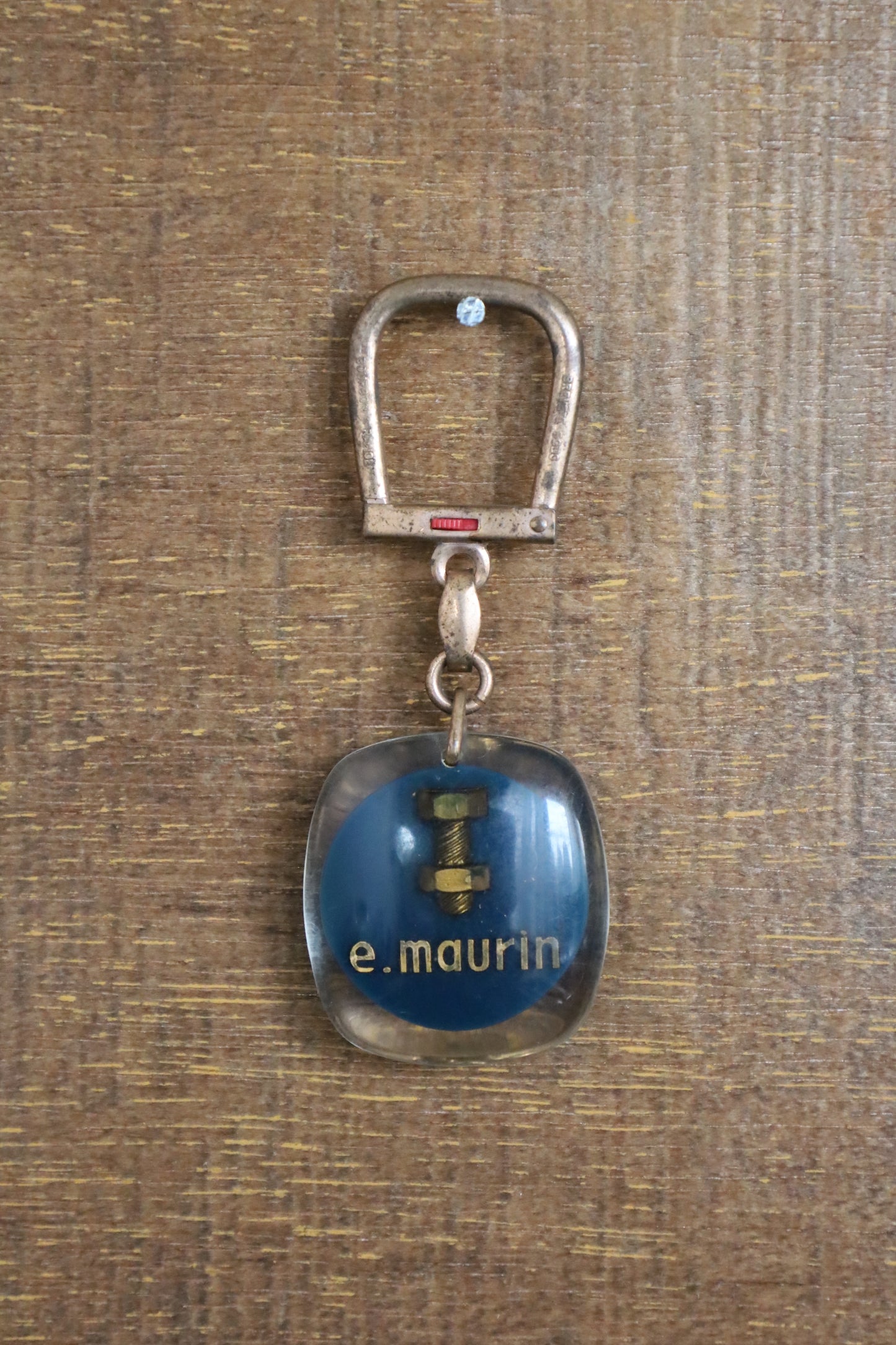 1960-70's e.maurin Bourbon keychain