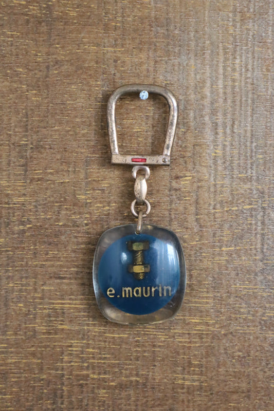 1960-70's e.maurin Bourbon keychain