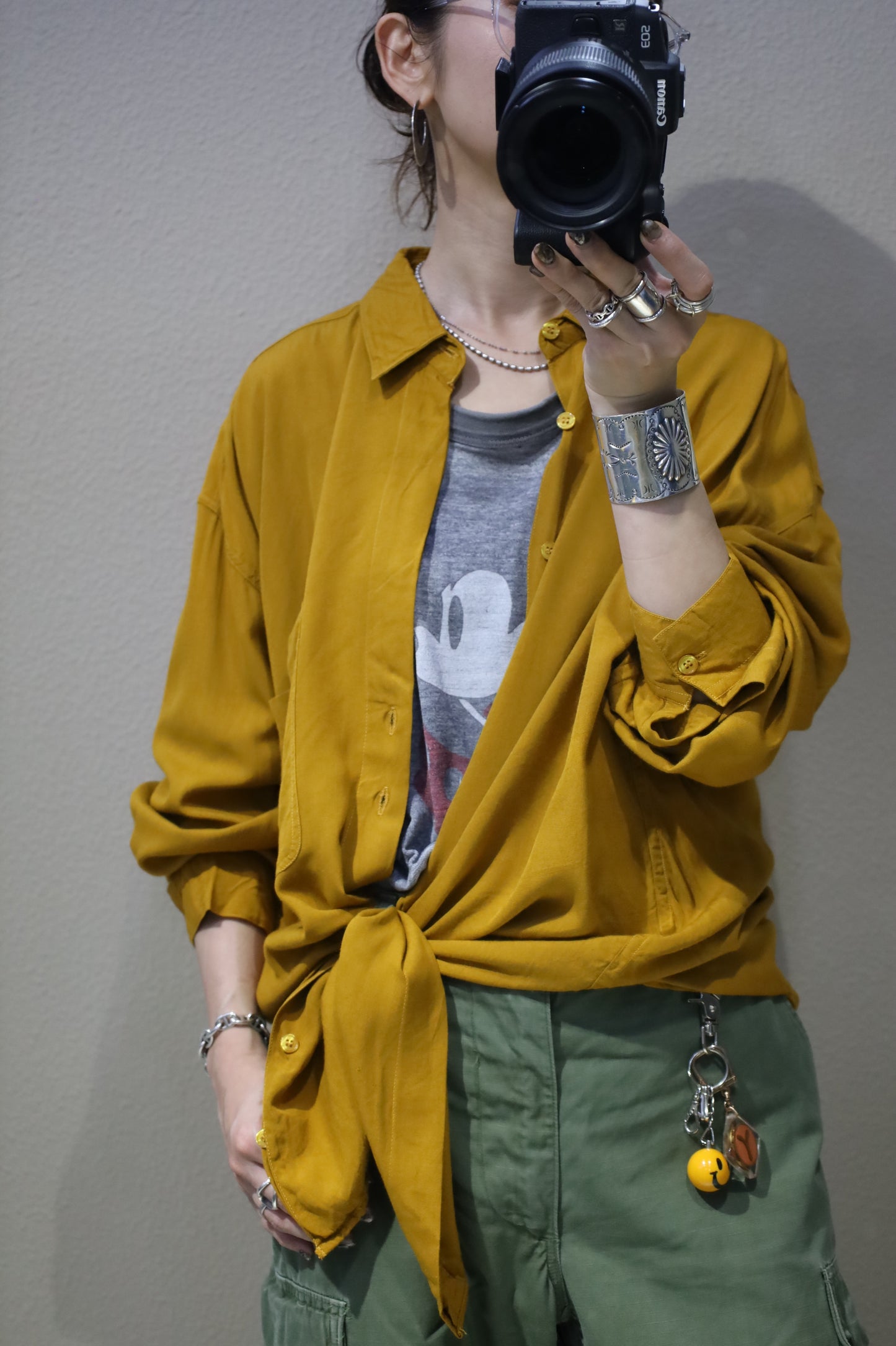 C252 / 1990's GOOUCH rayon shirt