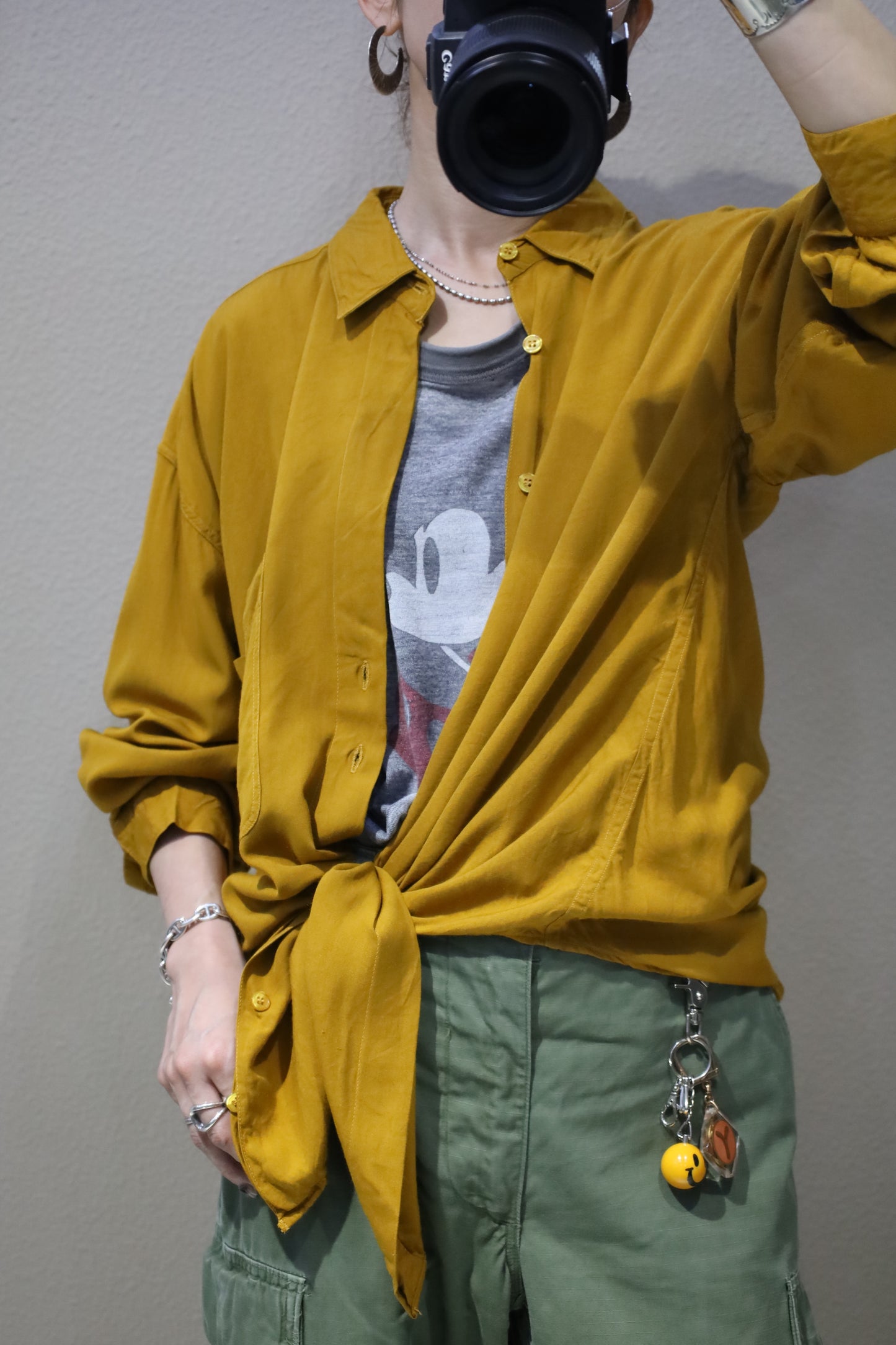 C252 / 1990's GOOUCH rayon shirt