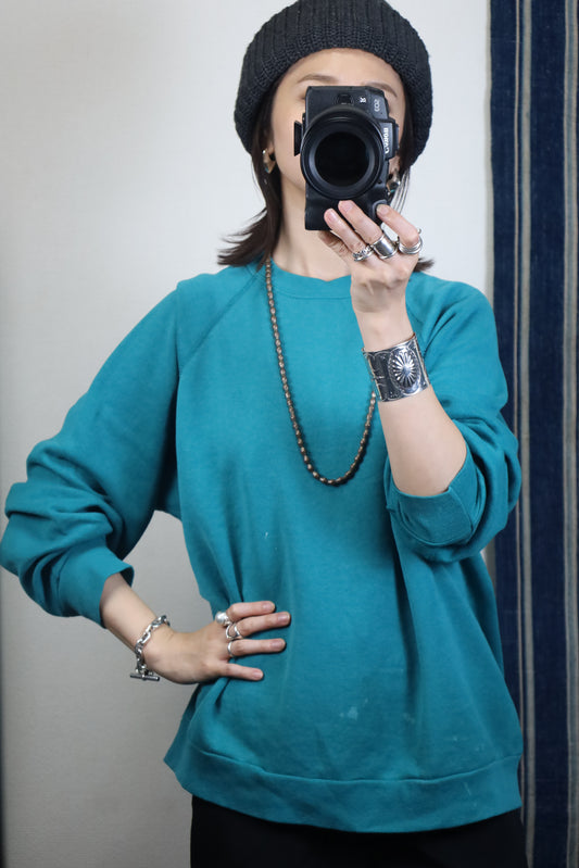 A510/ 1980’s  OLD  TULTEX Plane Sweat