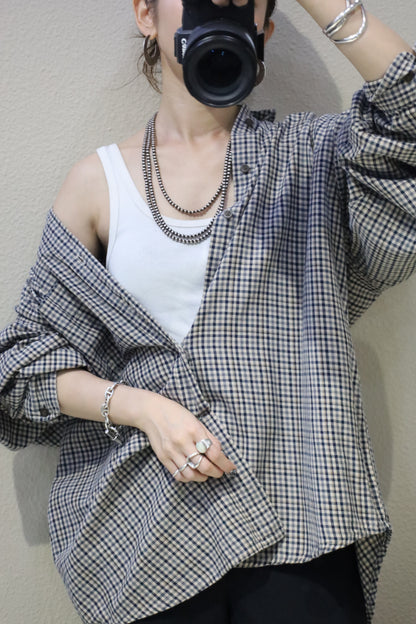 620 / 1990's OLD GAP check shirt