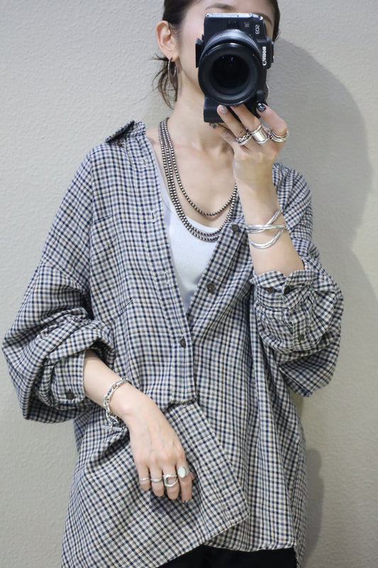 620 / 1990's OLD GAP check shirt