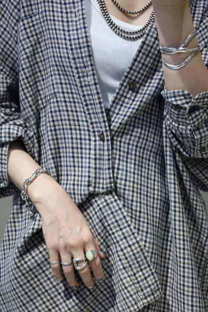 620 / 1990's OLD GAP check shirt