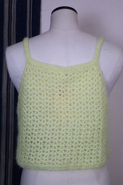 A32 / 1990's OLD UNKNOWN Knit bustier