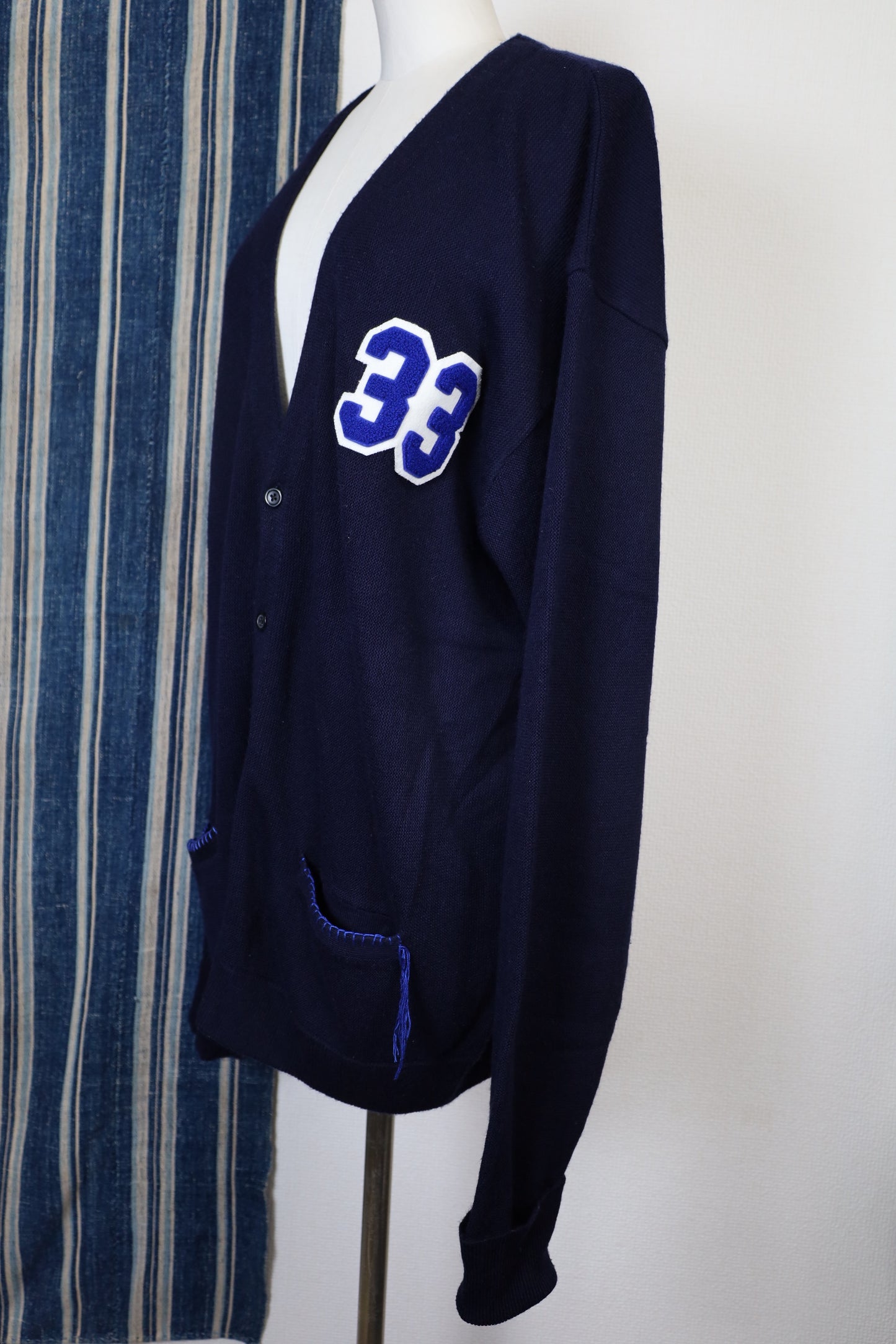 F82 / 1990's TOWNCRAFT remake acrylic cardigan