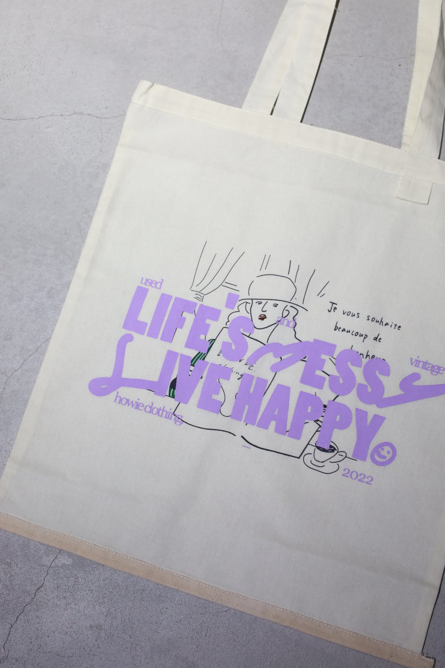 HOWIE tote bag (girl - print)