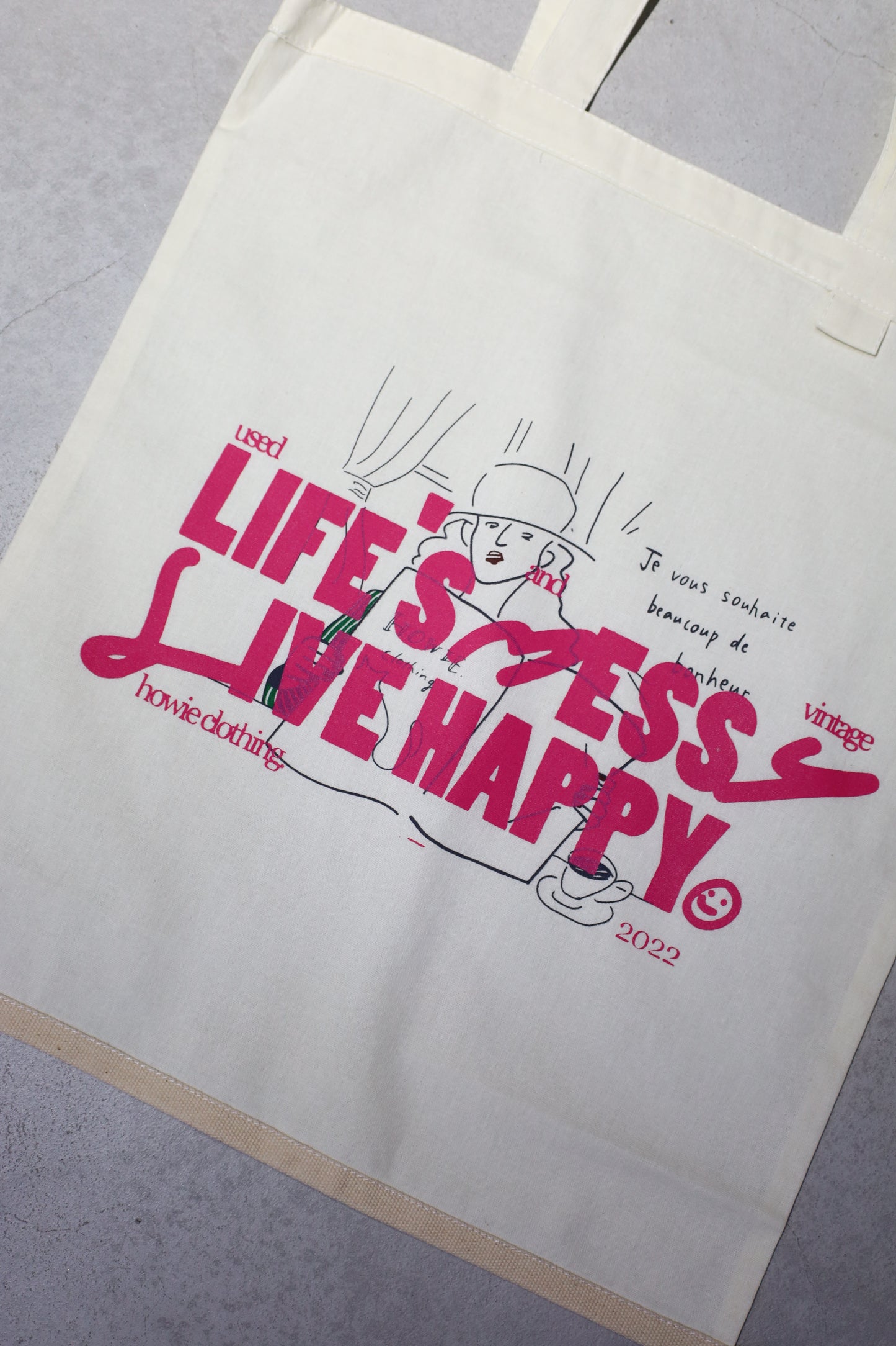 HOWIE tote bag (girl - print)