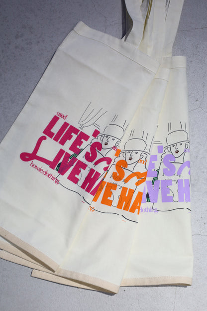 HOWIE tote bag (girl - print)