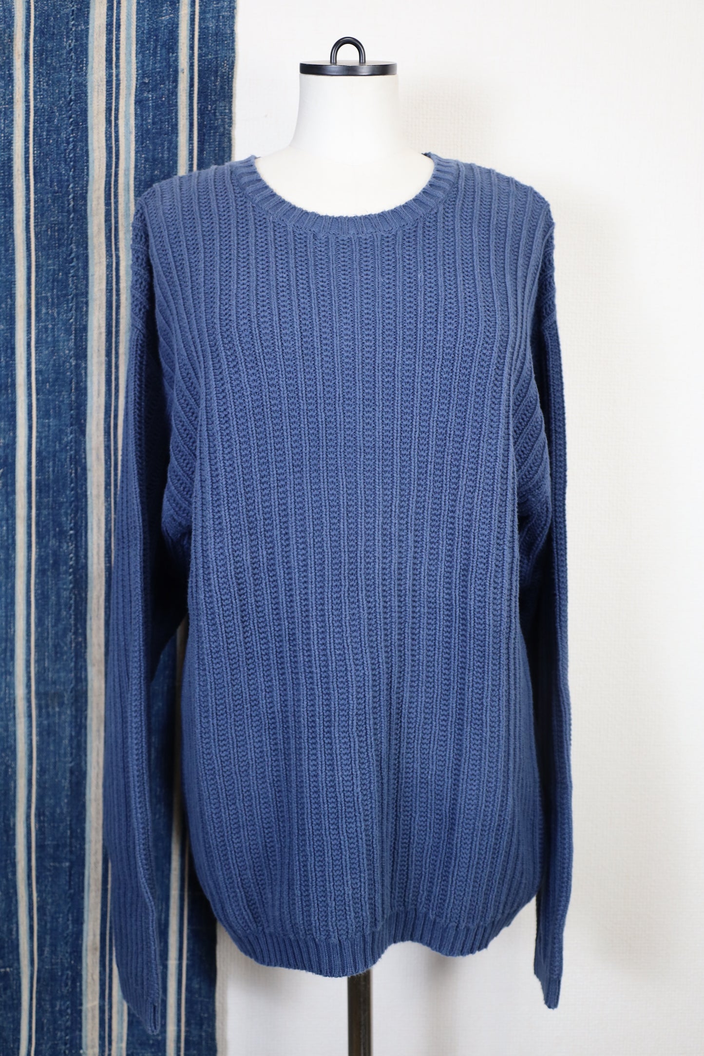 F167 / 1990's OLD L.LBean Cotton Crew Knit