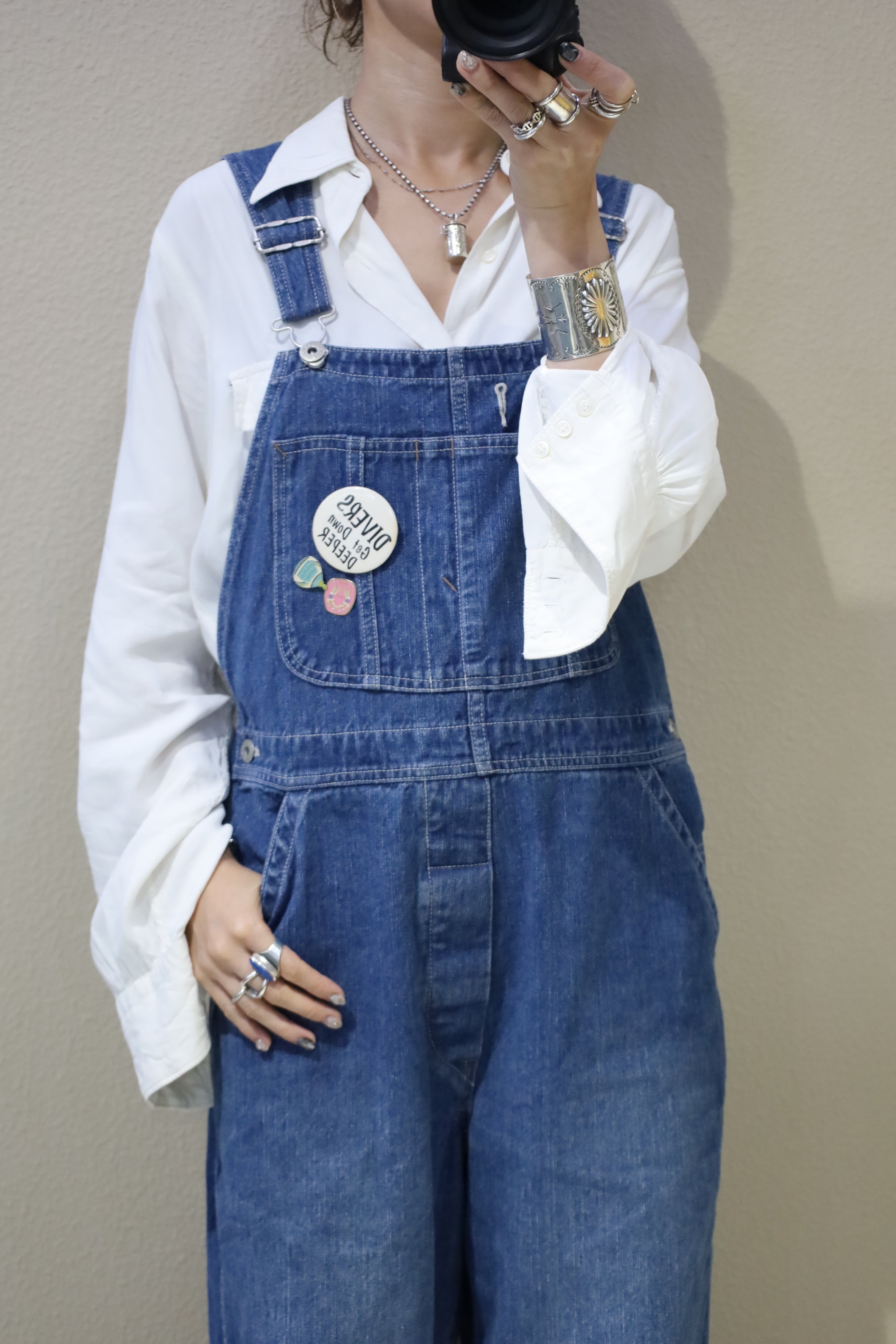 Howie clothing overall（indigo） HOWIE overall (Indigo) – HOWIE CLOTHING