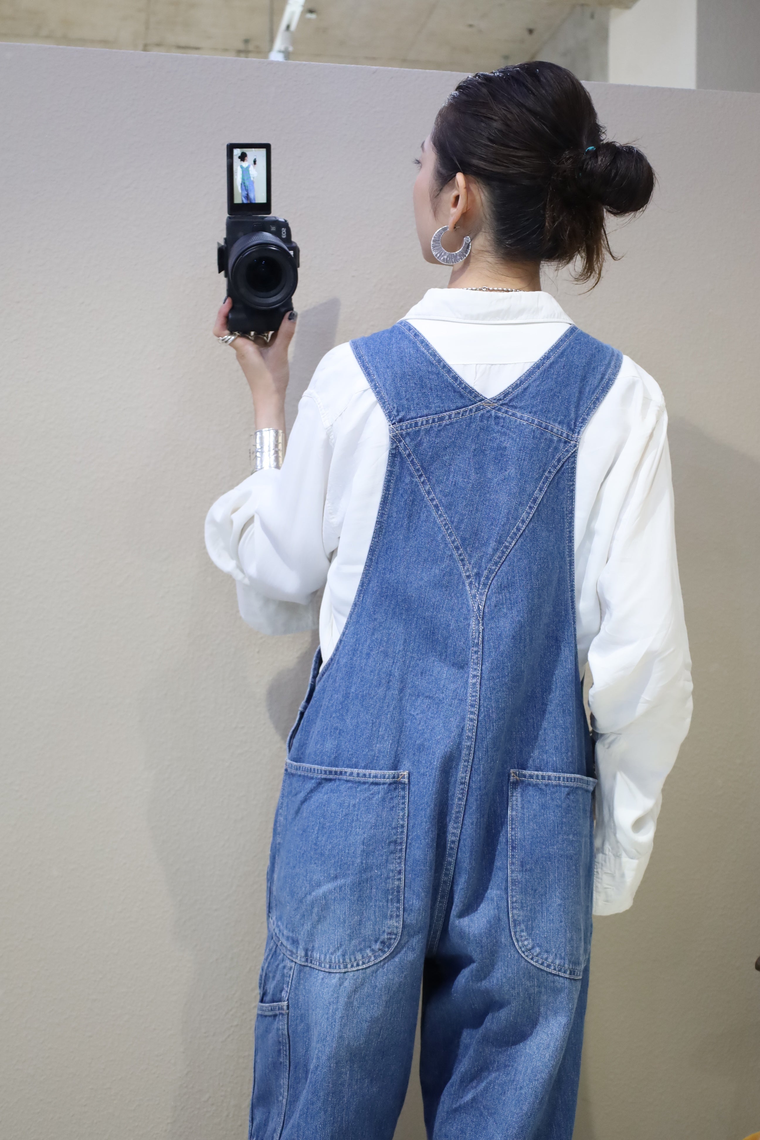 Howie clothing overall（indigo） HOWIE overall (Indigo) – HOWIE CLOTHING