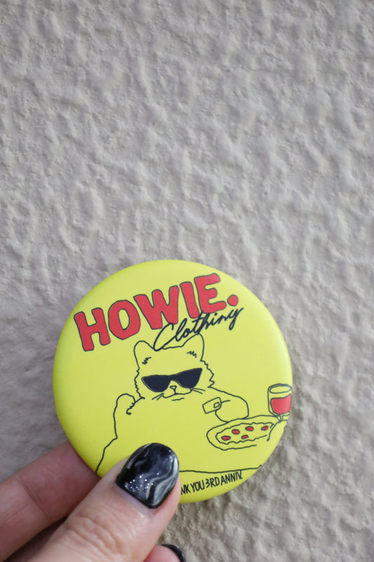 HOWIE compact mirror (yellow)