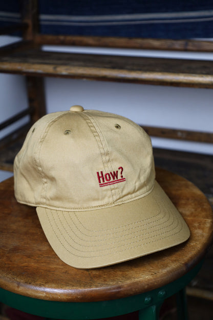 HOWIE HOW? CAP (beige)