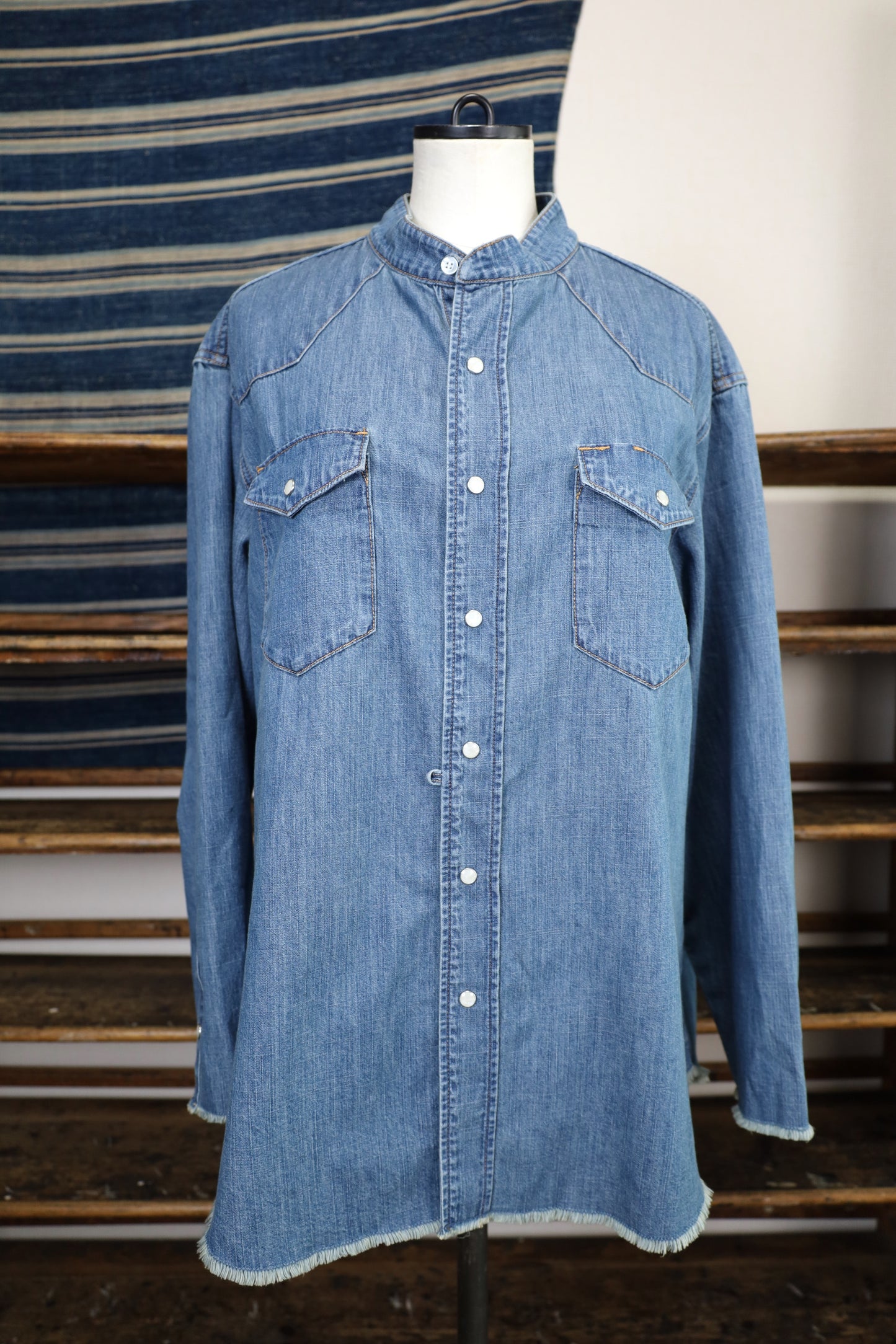 HOWIE DENIM SHIRT (Indigo)