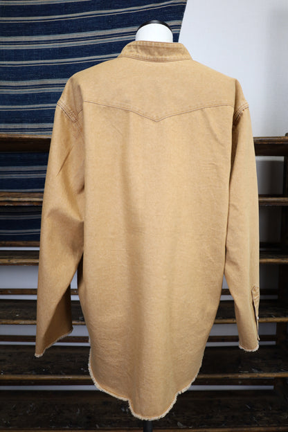 HOWIE DENIM SHIRT (camel)