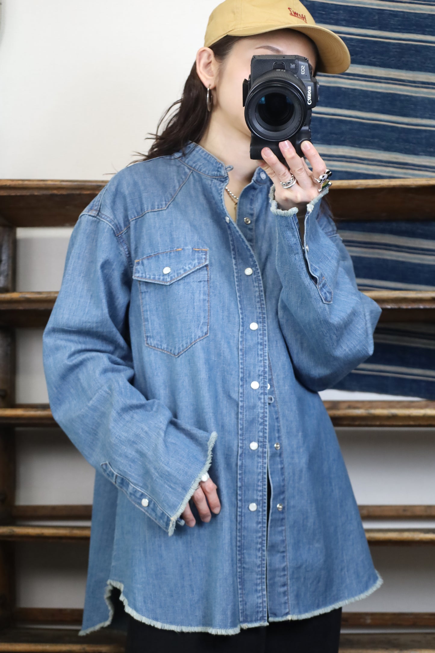 HOWIE DENIM SHIRT (Indigo)