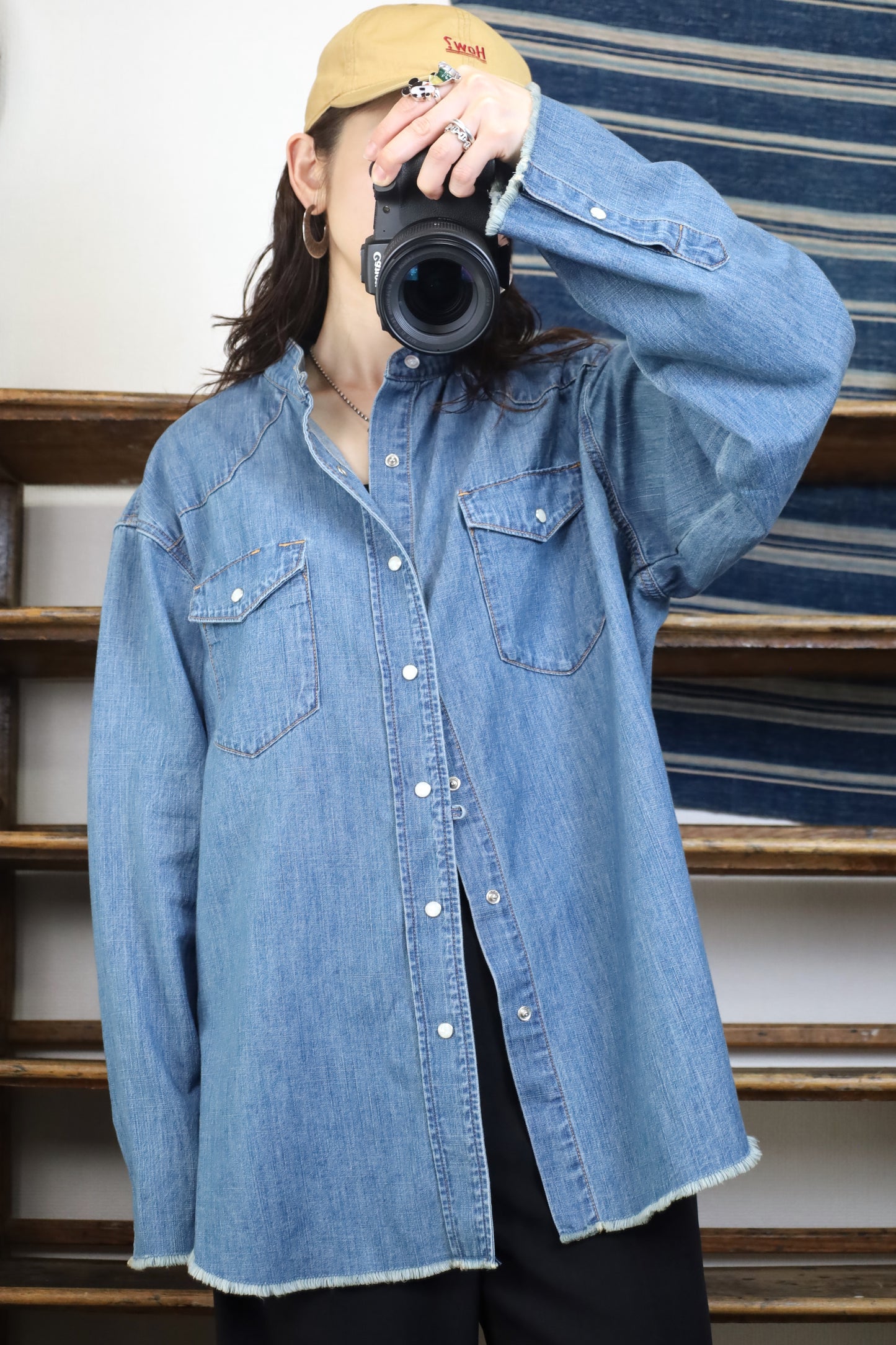 HOWIE DENIM SHIRT (Indigo)