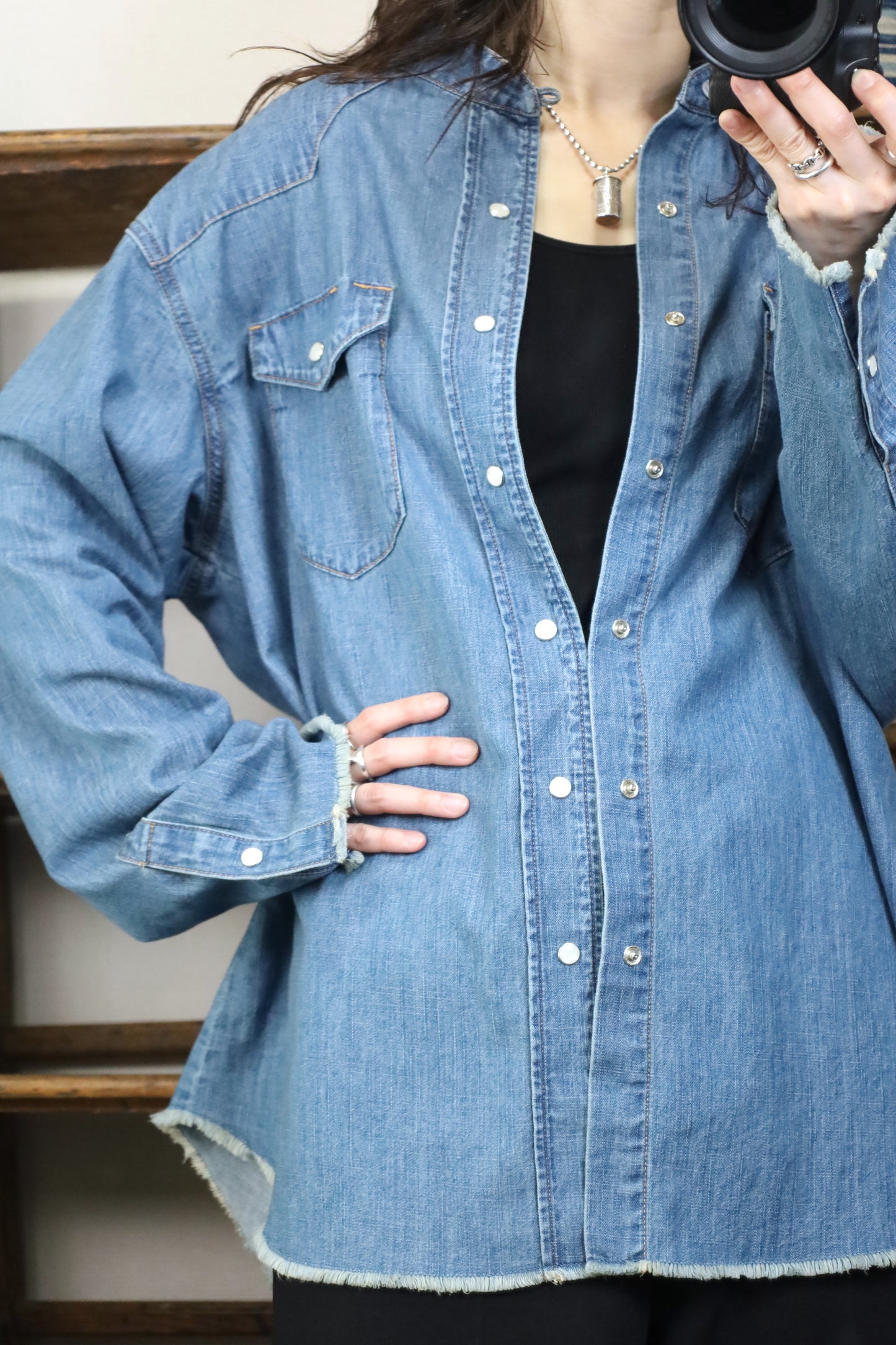 HOWIE DENIM SHIRT (Indigo)