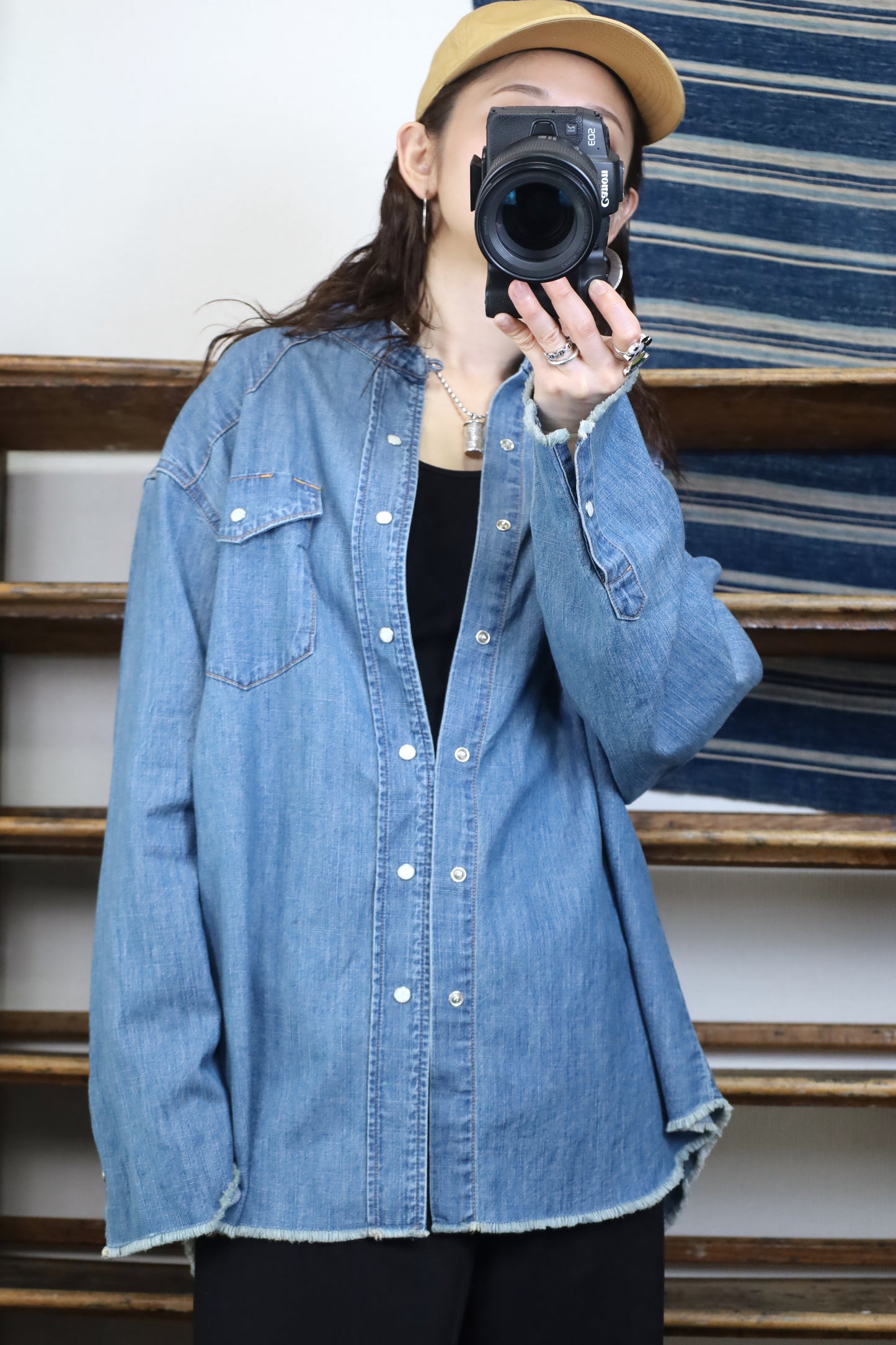 HOWIE DENIM SHIRT (Indigo)