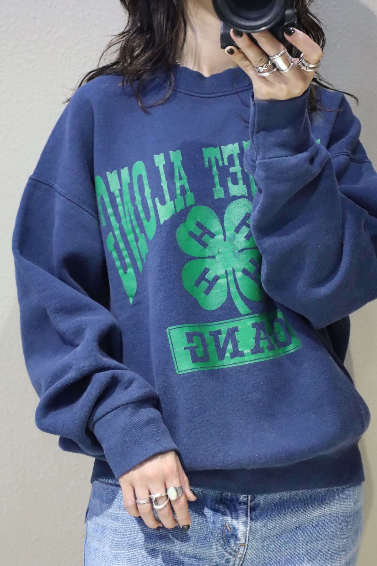 572 / 1990's FURUITS OF THE LOOM print sweat
