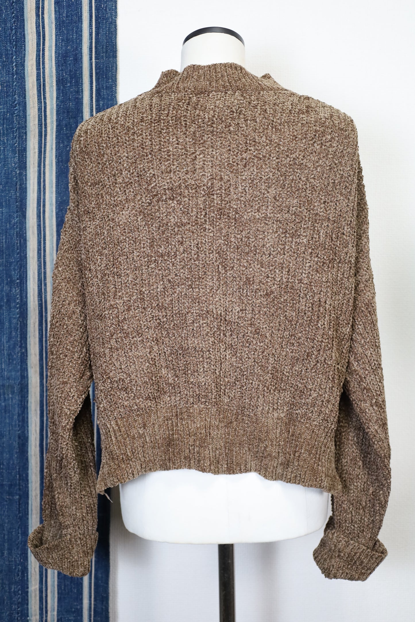 A425 / 2000's COCO G SHAY short length mole knit