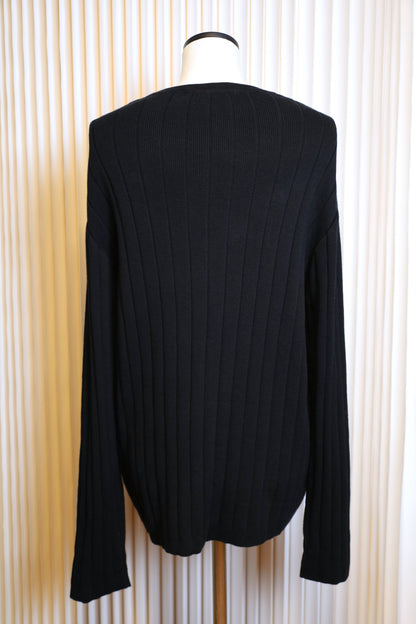 270 / 1990's PERRY ELLIS Rib cotton knit