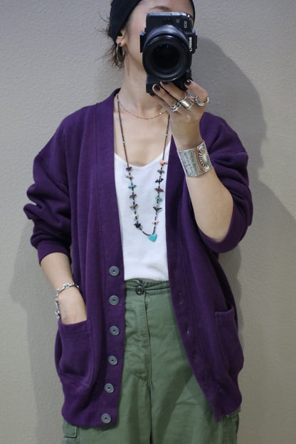 695 / early2000's Lady Madeira sweat cardigan