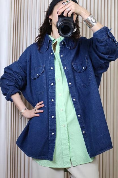 A502 / early2000's BIG BEN denim shirt