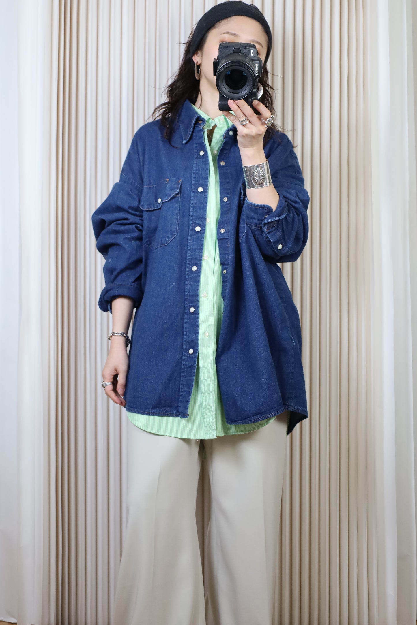 A502 / early2000's BIG BEN denim shirt