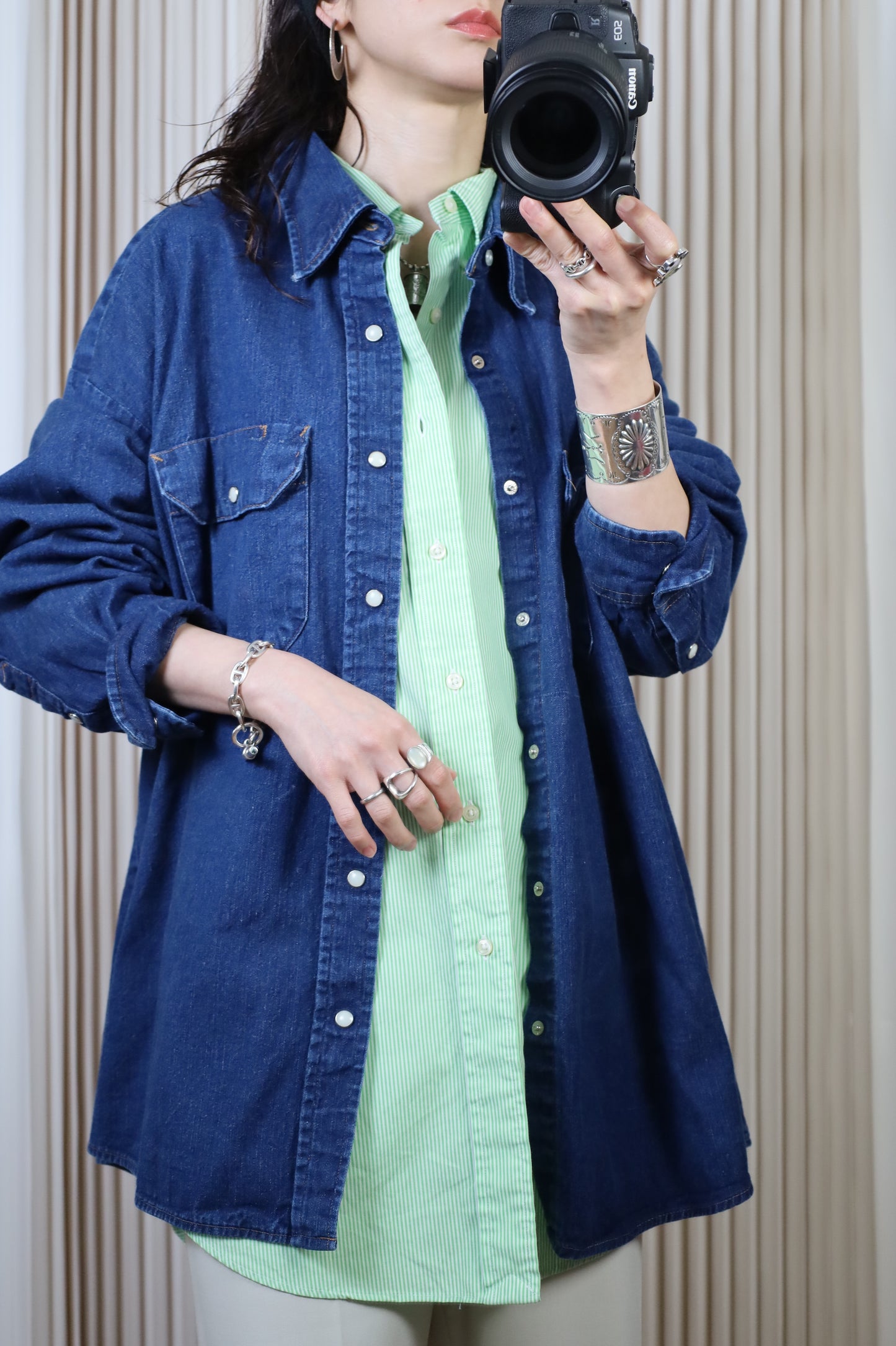 A502 / early2000's BIG BEN denim shirt