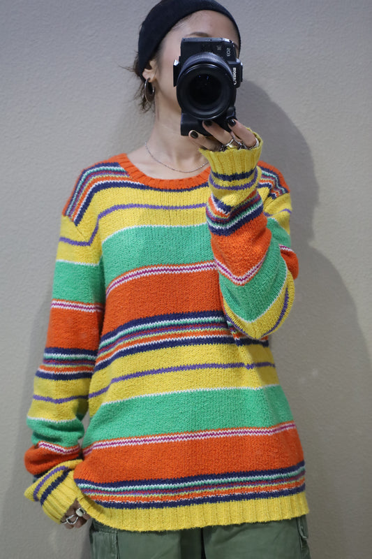 Z939 / POLO by Ralph Lauren border KNIT