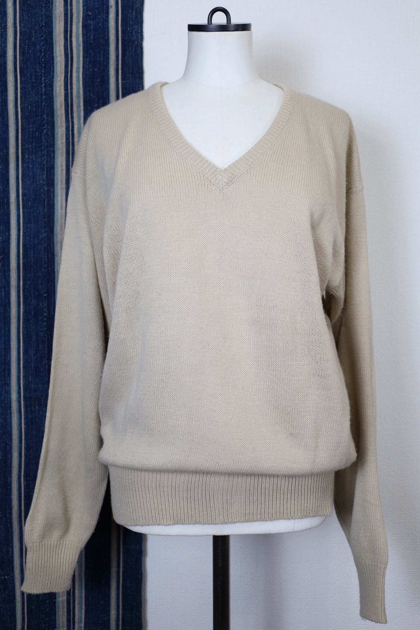 D71 / 1990's OLD TOWNCRAFT V-neck Knit