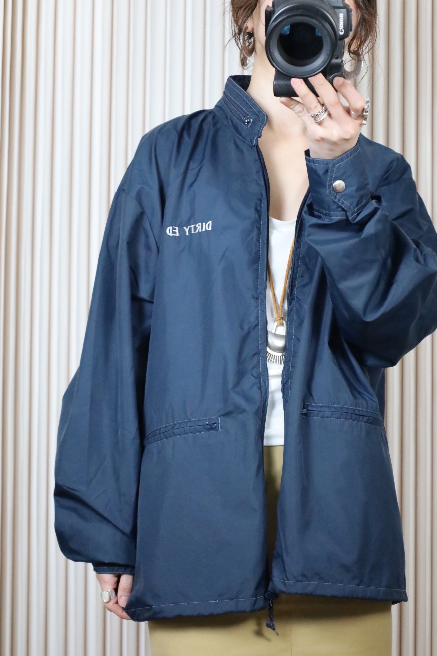 A546 / 1980's UNKNOWN nylon jacket