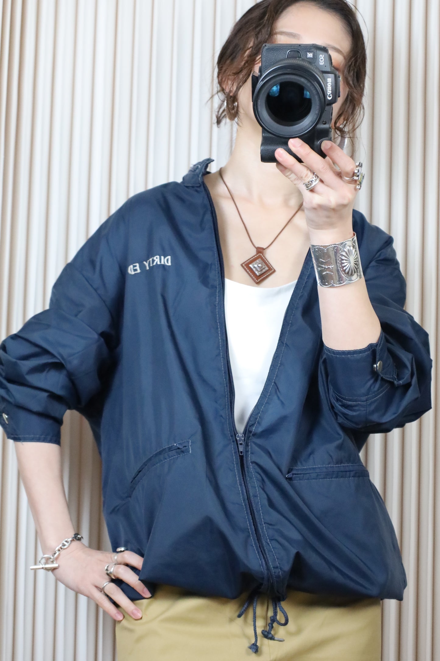 A546 / 1980's UNKNOWN nylon jacket