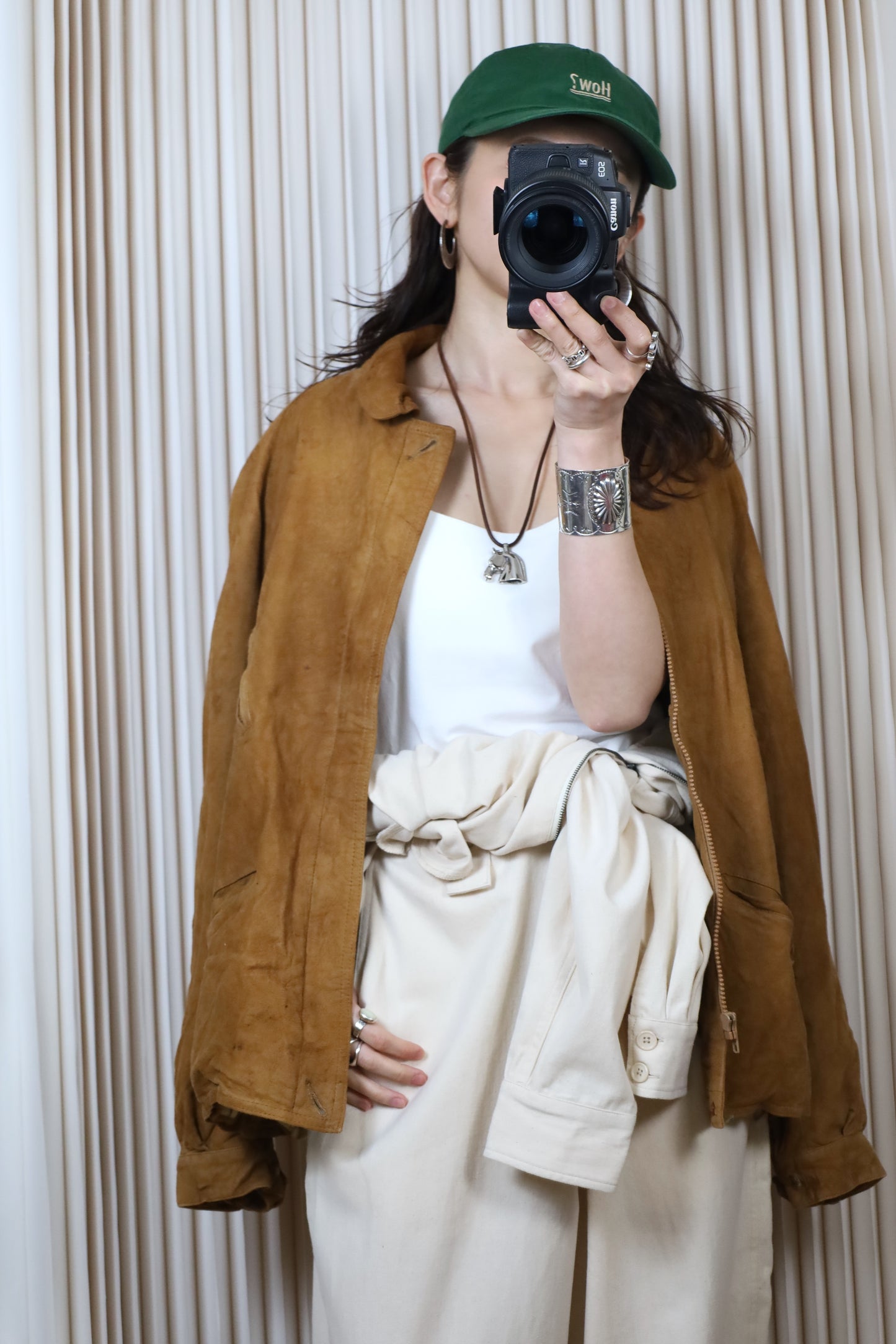 A543 / 1990's ALAN FLUSSER suede jacket