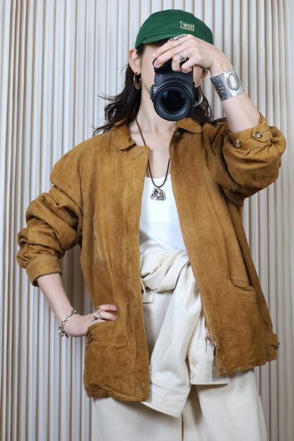 A543 / 1990's ALAN FLUSSER suede jacket
