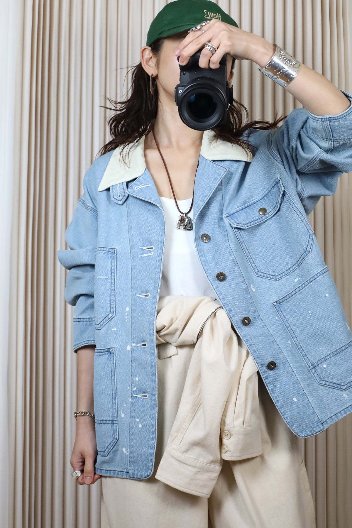 HOWIE Painted Coverall (Blue)