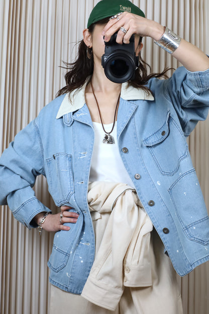 HOWIE Painted Coverall (Blue)