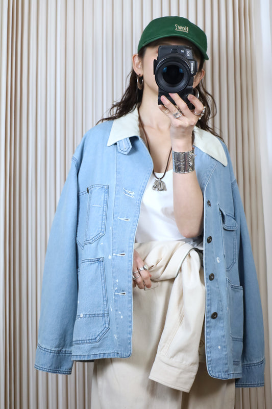 HOWIE Painted Coverall (Blue)