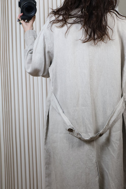 A505 / EURO WORK VINTAGE linen work coat