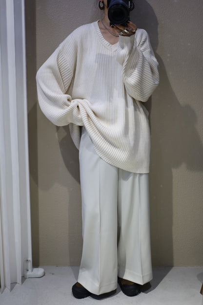 HOWIE HAKAMA slacks (White)