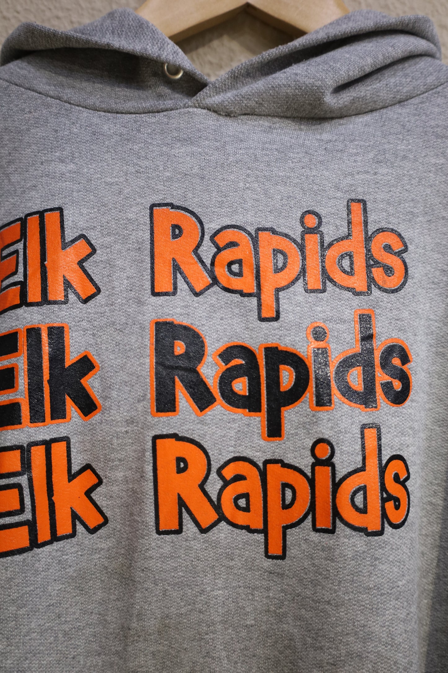 Z962 / 1990's JERZEES ELK Rapids hoodie sweat