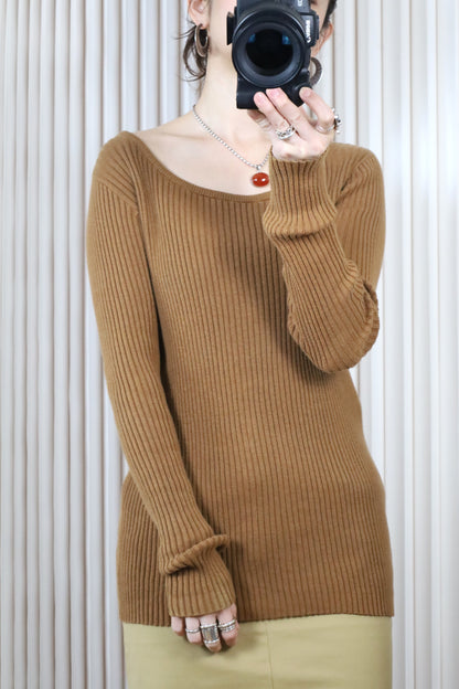 737 / 1990's OLD GAP RIB cotton knit