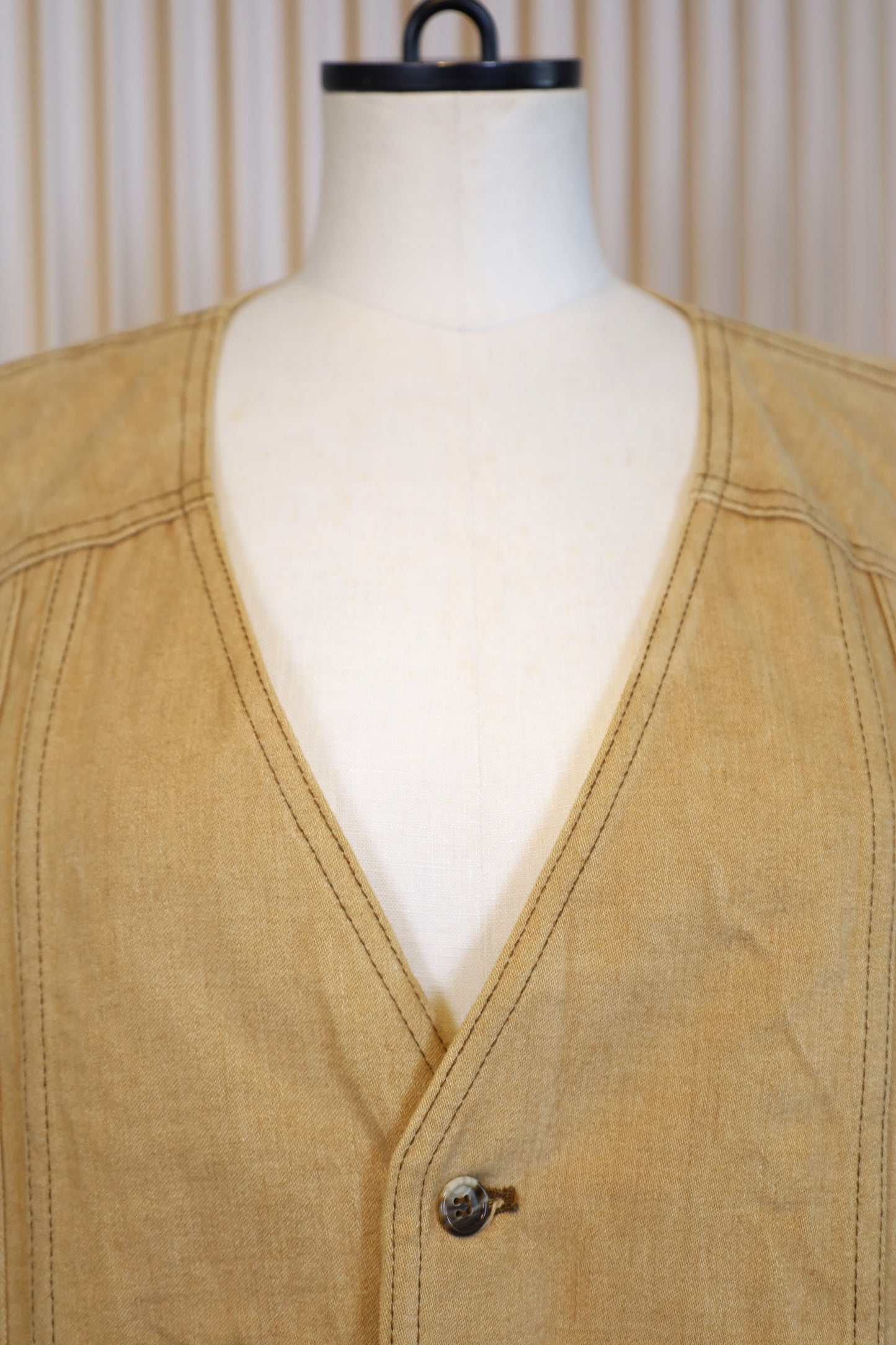 A539 / 1970's Lee Moleskin fabric work vest