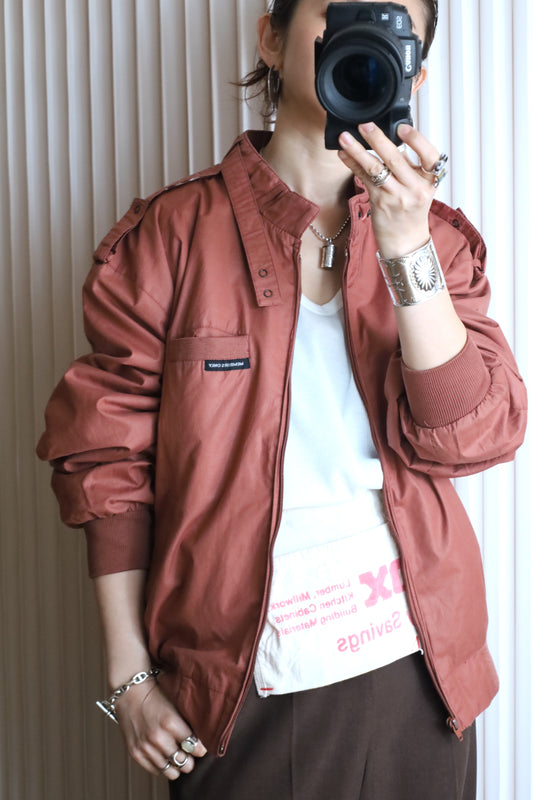 A585 / 1990's MEMBERS ONLY stand Collar  jacket