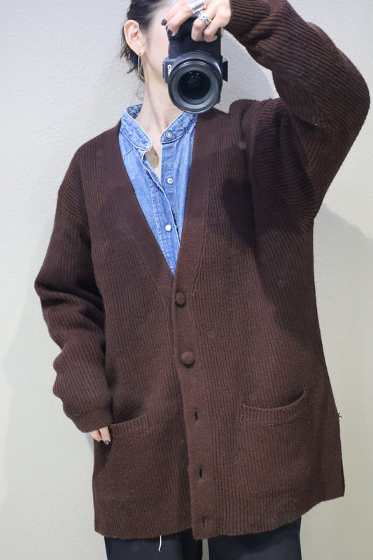 A1004 / early2000's BASIC EDITIONS Acryl cardigan