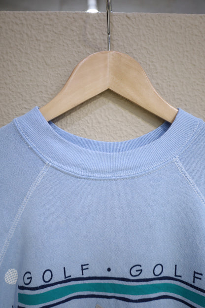 B1014 / 1980-90's UNKNOWN print sweat